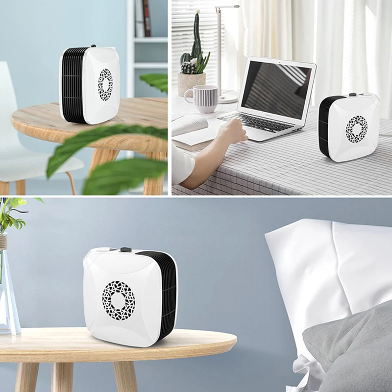 Handy Space Heater Plug-in Mini Heater Portable for Office Home Dorm Room 110-220V 700W _WK