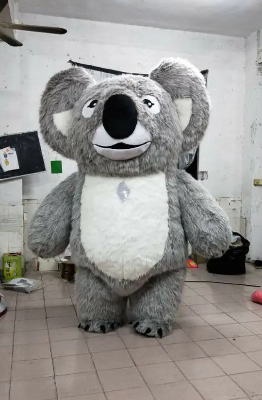 200-250cm Advertising Koala Inflatable Costume Mascot Suits Costume 2m/2.5m Birthday Dress Deluxe Quality! Same As Pictures