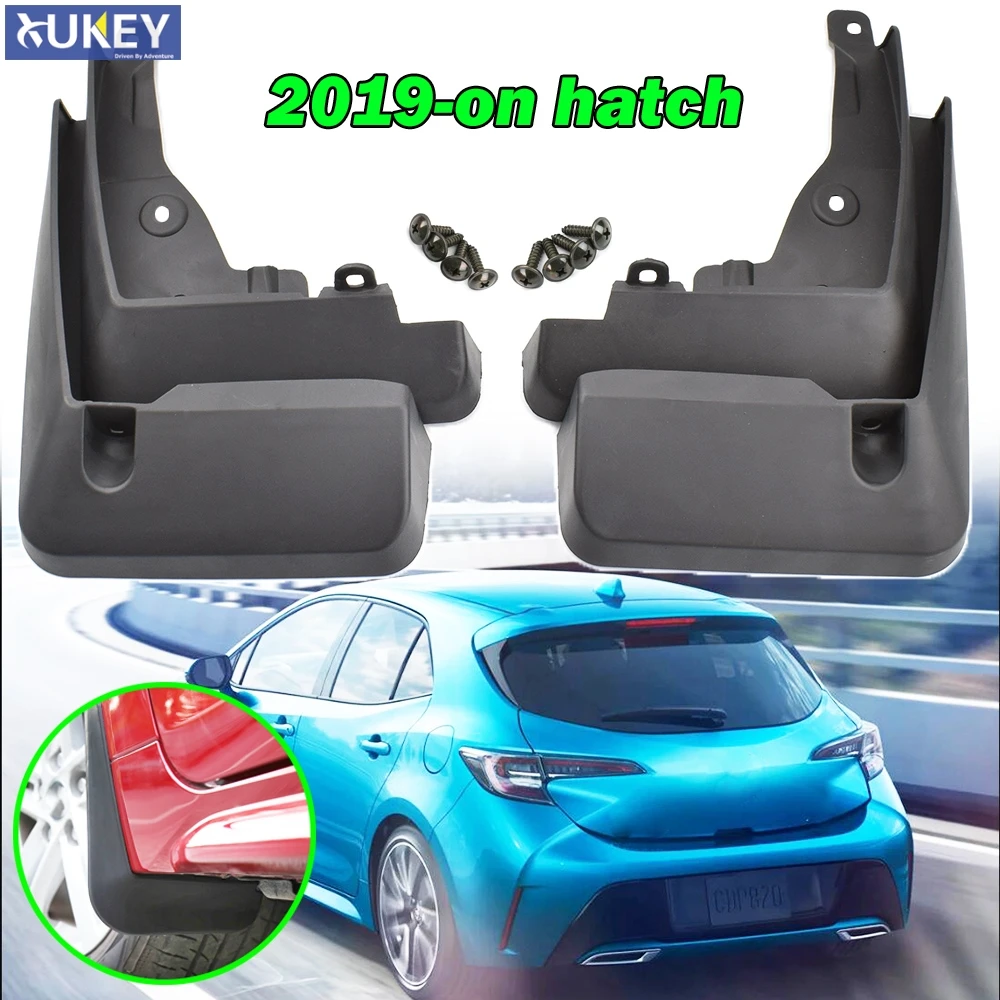 

4Pcs/Set Car Mud Flaps Front Rear Mudguards For Toyota Corolla E210 5dr Hatchback Hatch 2019 2020 Splash Guards Fender Mudflaps