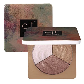 

LANGMANNI 3 Colors Shimmer Highlighter Bronzers Palette Makeup Face Contour Powder Highlighter Shimmer Powder Illuminator
