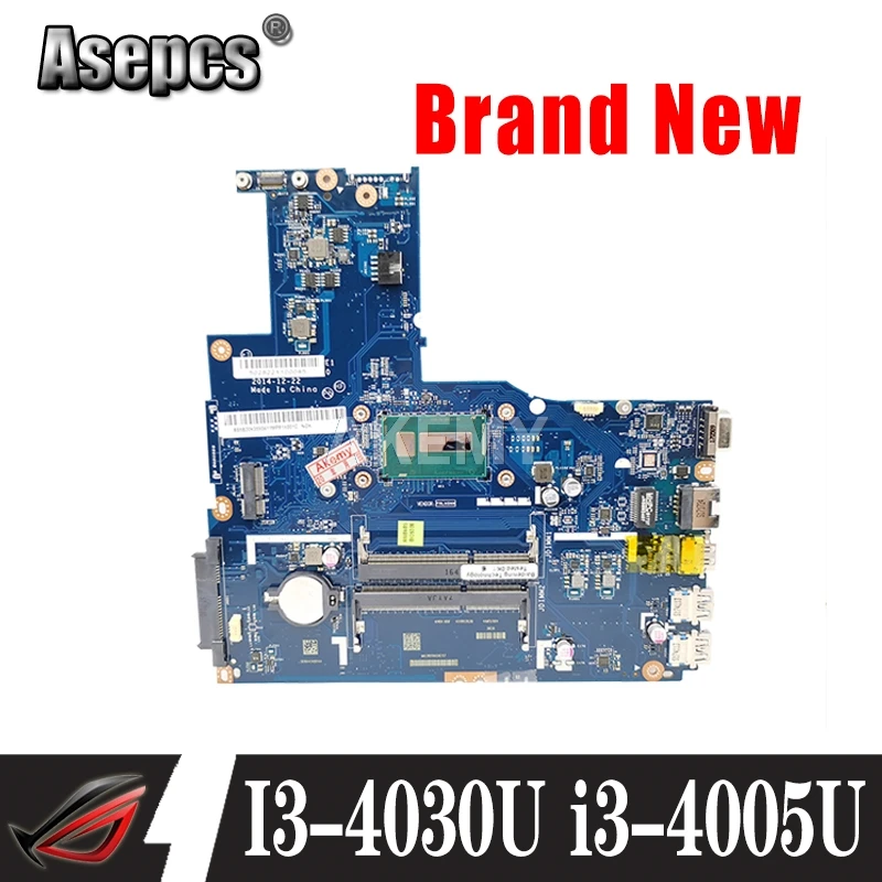 Новинка ZIWB2/ZIWB3/ZIWE1 LA-B092P для For Lenovo B50-70 материнская плата ноутбука SR1EN I3-4030U i3-4005 DDR3L
