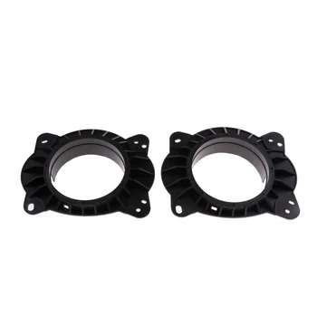 

2 Pieces 6.5 Inch Plastic Front Door Horn Spacer Rings Adaptor Black Fits for Toyota Camry