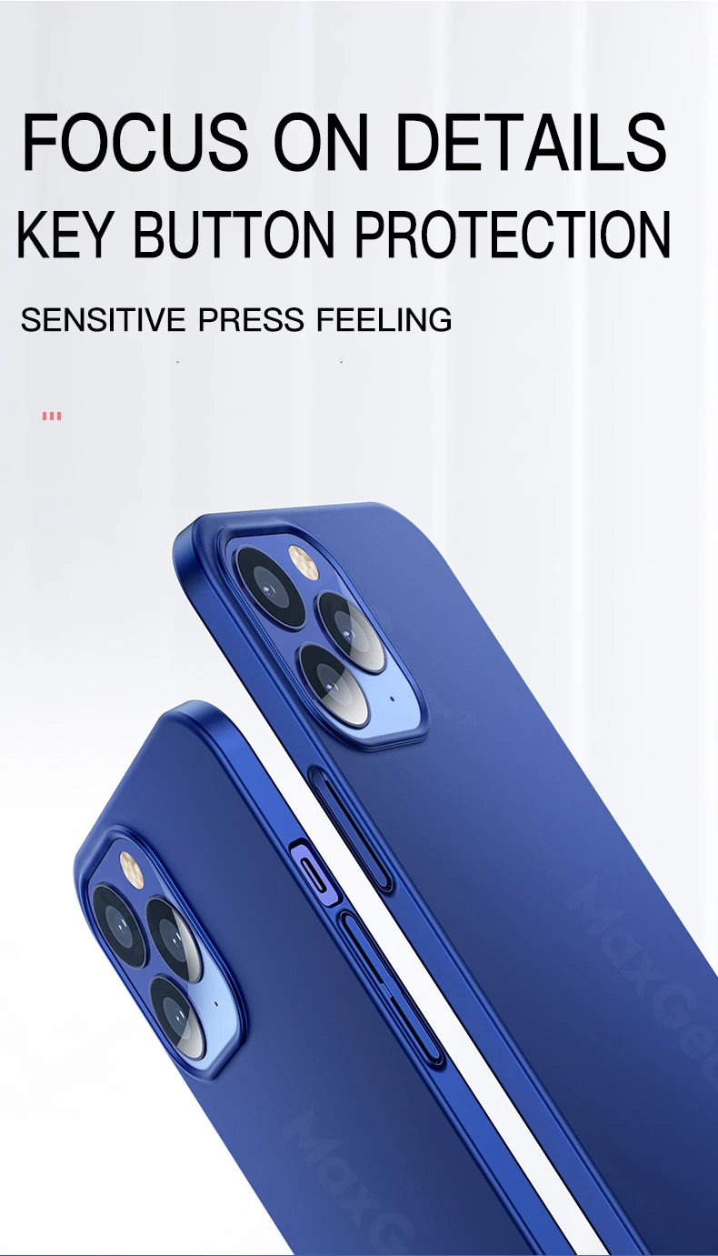 Shockproof Hard Plastic Phone Case For iPhone 12 11 Pro Max XS XR X 6 6S 7 8 Plus SE 2020 Matte Case Ultra Thin Super Slim Cover case iphone mini 12