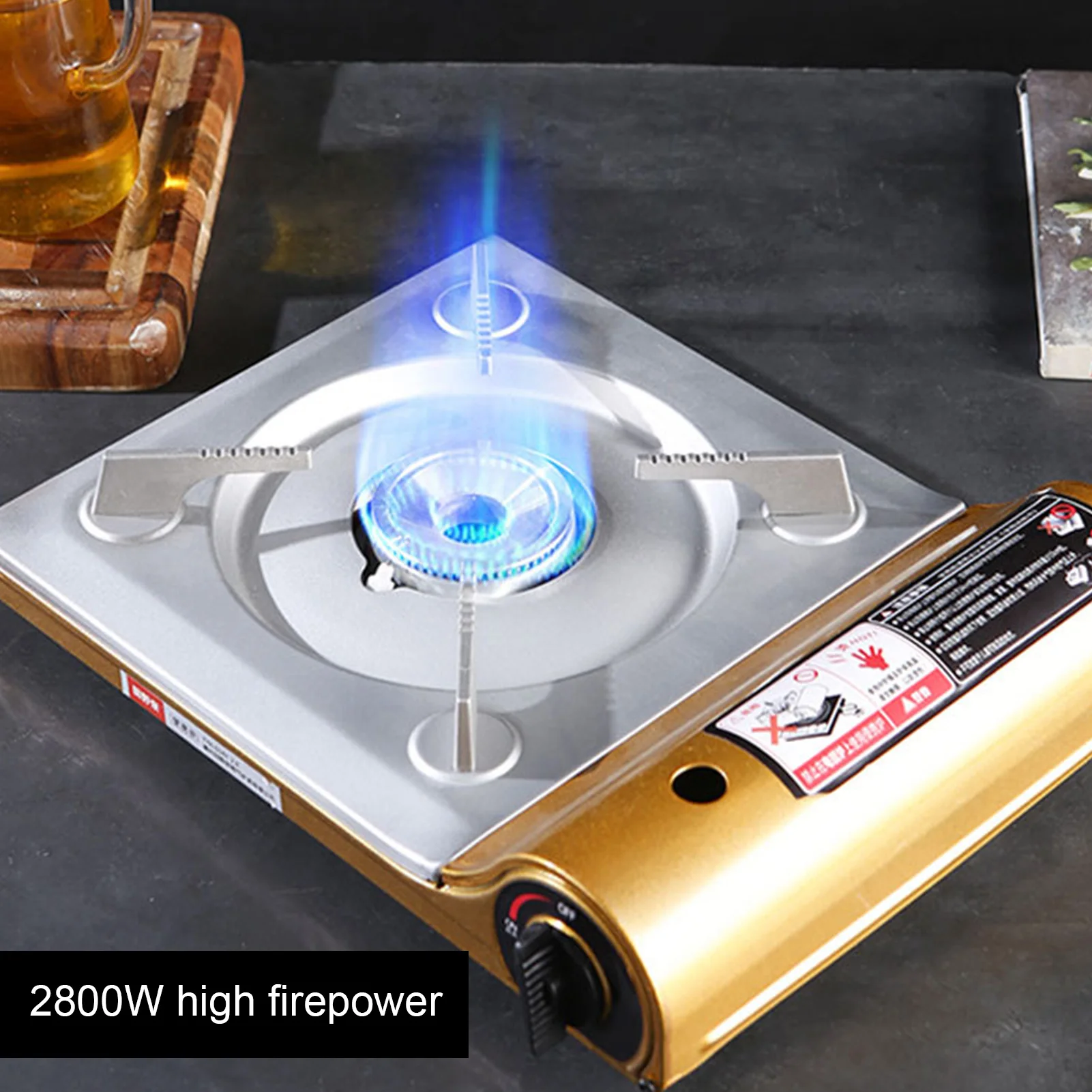 Outdoor Portable Cassette Stove Butane Gas Stove Burner Lightweight