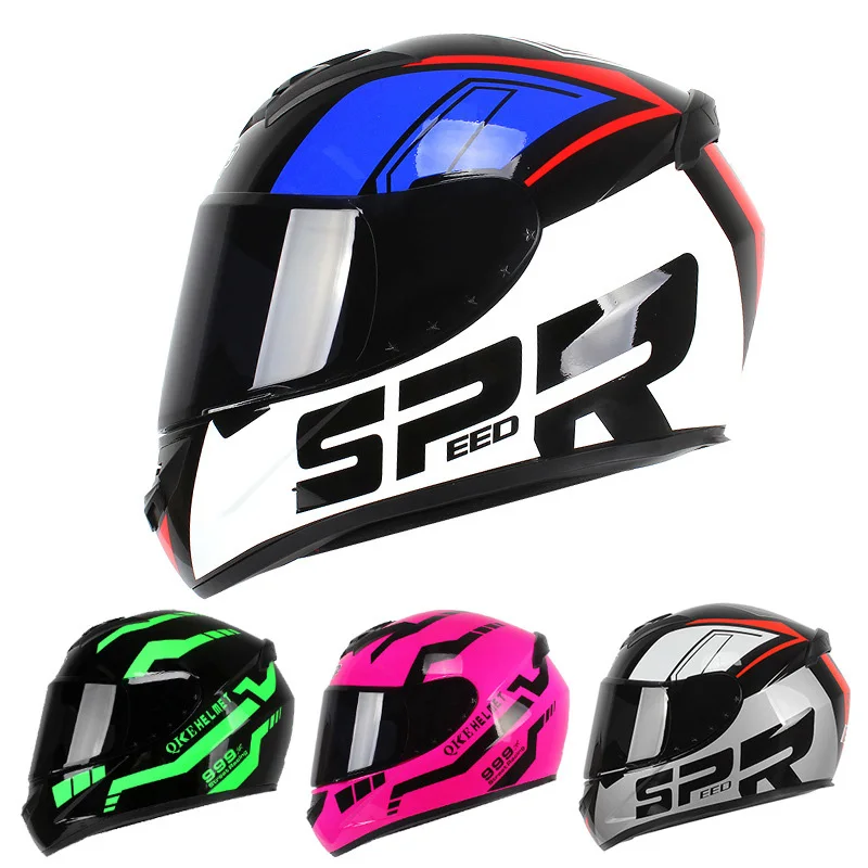 

Full Face Motorcycle Helmet Waterproof Outdoor Riding Helmet Professional Motocross Racing Helmet DOT Harley Motorbike Helmet