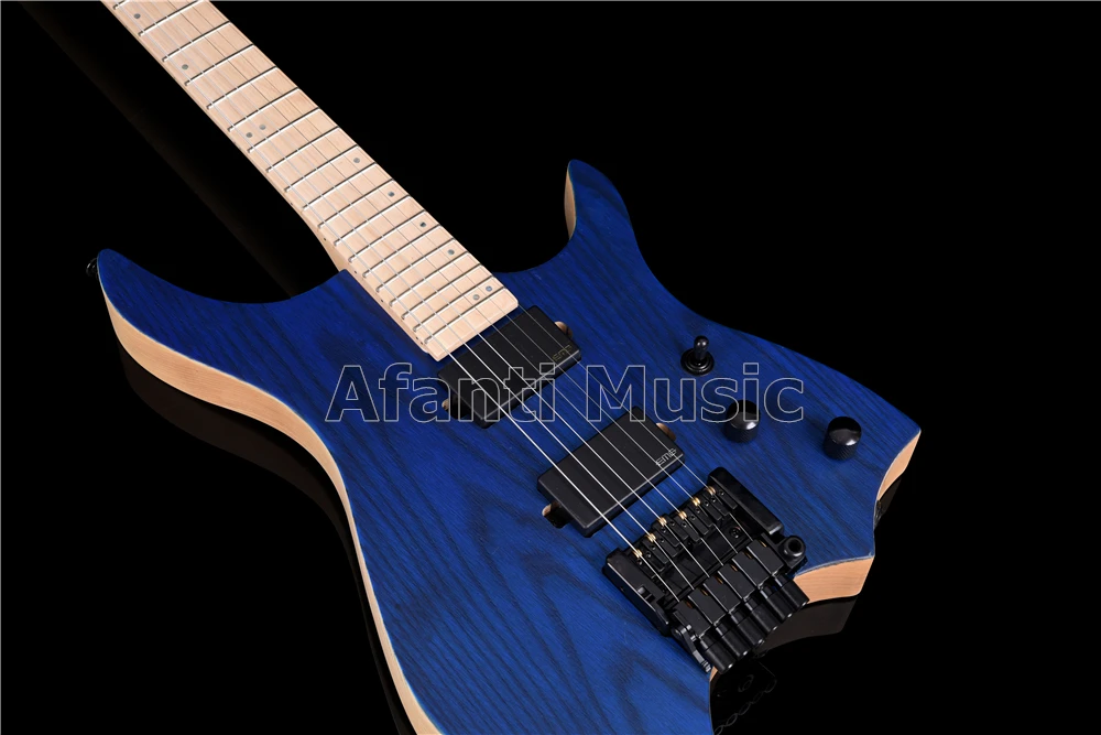 Afanti музыкальная фабрика Безголовый стиль Ash Body Электрогитара(AWT-730