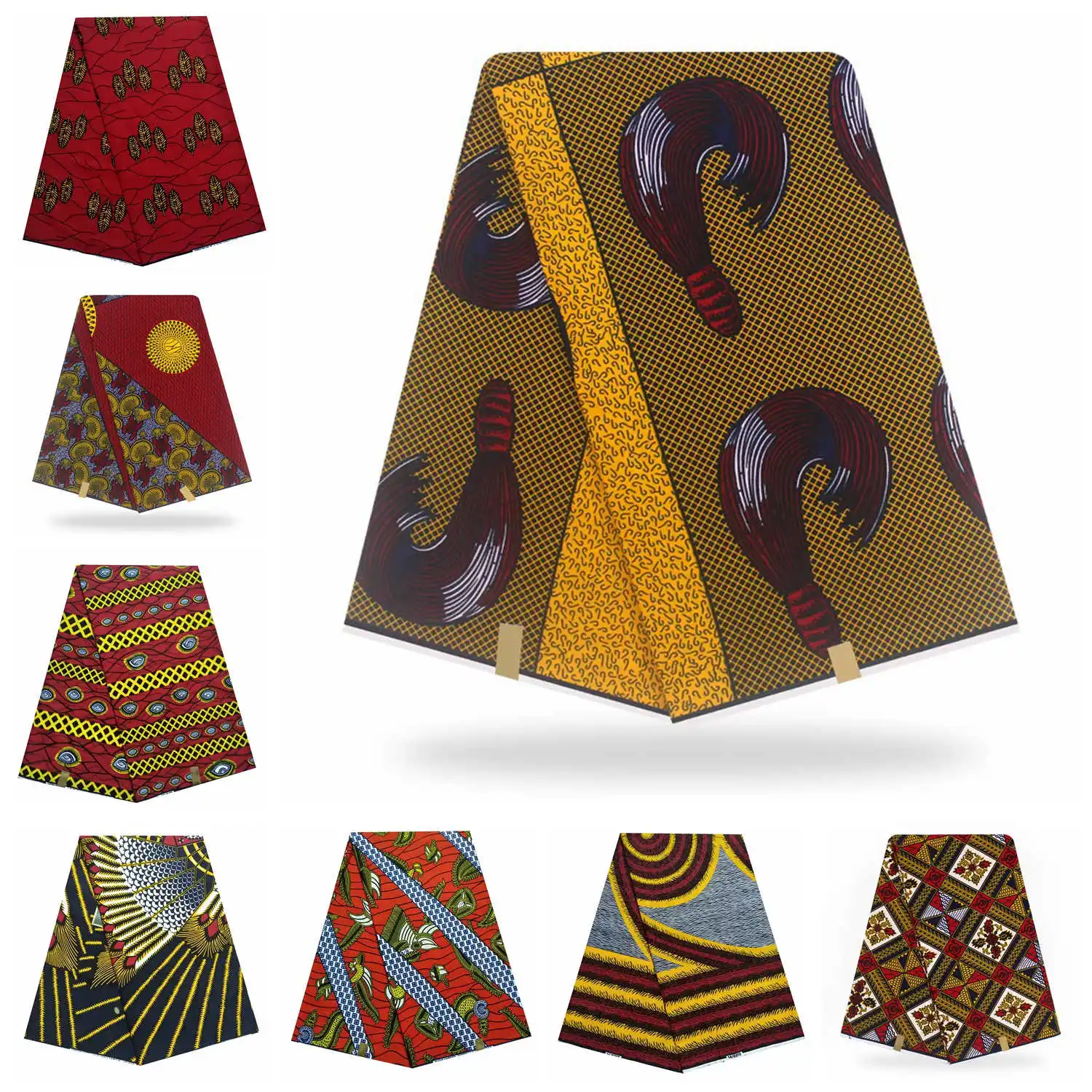 Настоящая Датская восковая Гарантированная настоящая голландская восковая Высококачественная язычная Датская восковая 6 ярдов африканская Анкара швейная ткань с оригинальным принтом