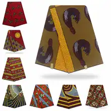 Настоящая Датская восковая Гарантированная настоящая голландская восковая Высококачественная язычная Датская восковая 6 ярдов африканская Анкара швейная ткань с оригинальным принтом