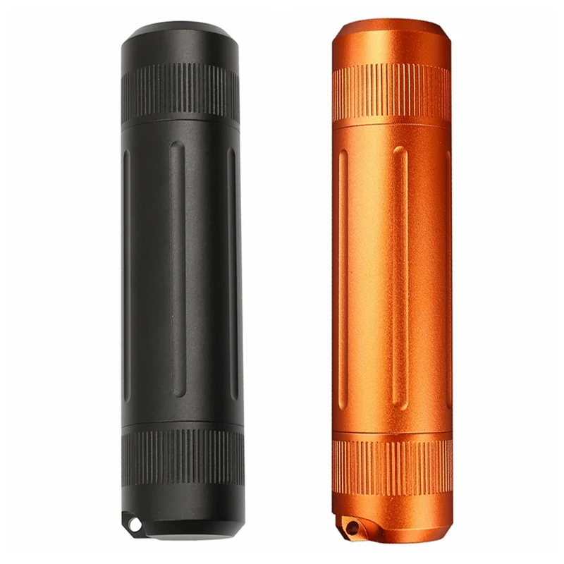 

CNC Waterproof Seal Bottle Aluminum Alloy Pill Tank Capsule Container EDC Outdoor Camping Survival Tool1.