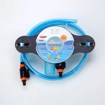

Fish Tank Sand Washer Hand Pump Tube Siphon Suction Pump with Switch Aquarium Sand Washer Water Changer Aquarium Accessories