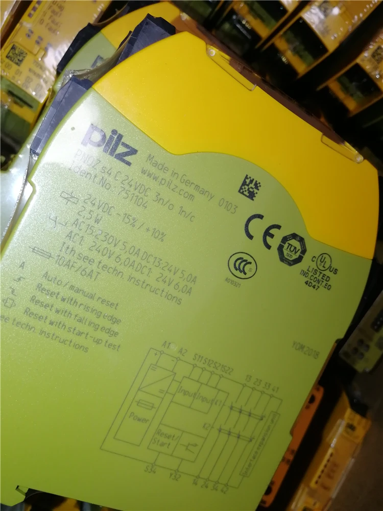 Pilz 3 750103, S4 751104, 750104, 751105, S7 750107, 751107