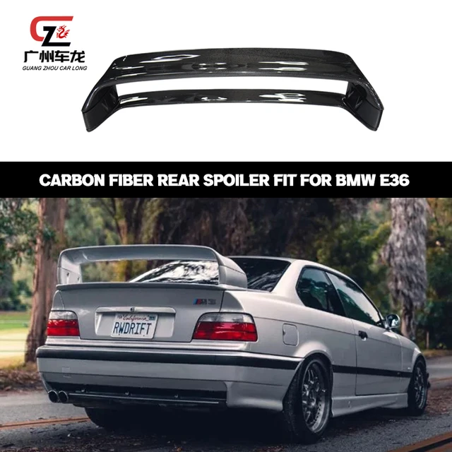 Carbon Heckspoiler Class 2 mit Flap für BMW E36 Coupe und