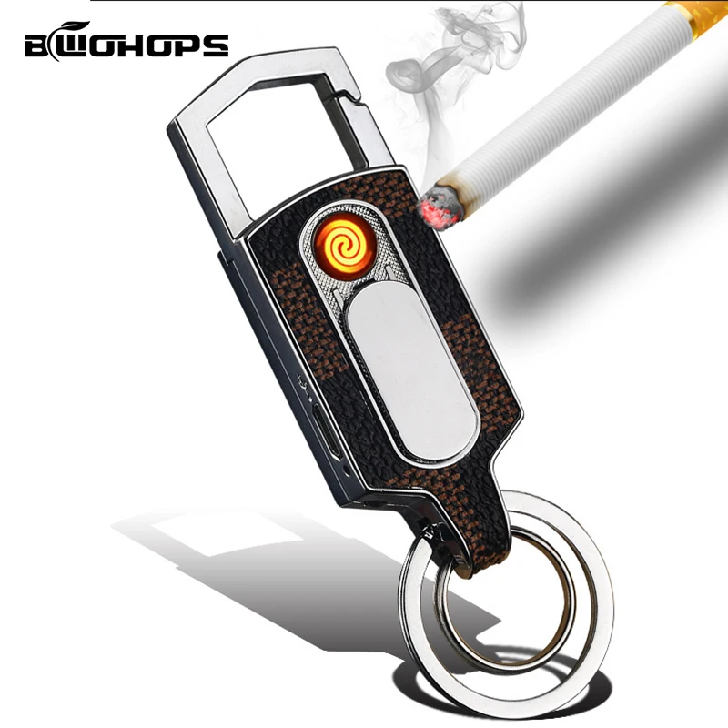 Зажигалка с usb разъемом электронная зарядка беспламенная перезаряжаемая для