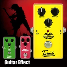 Twinote Pedal Guitar Effect Processsor Loop Distortion Delay Chorus Low Noise Overdrive High Gain Simulator Metal