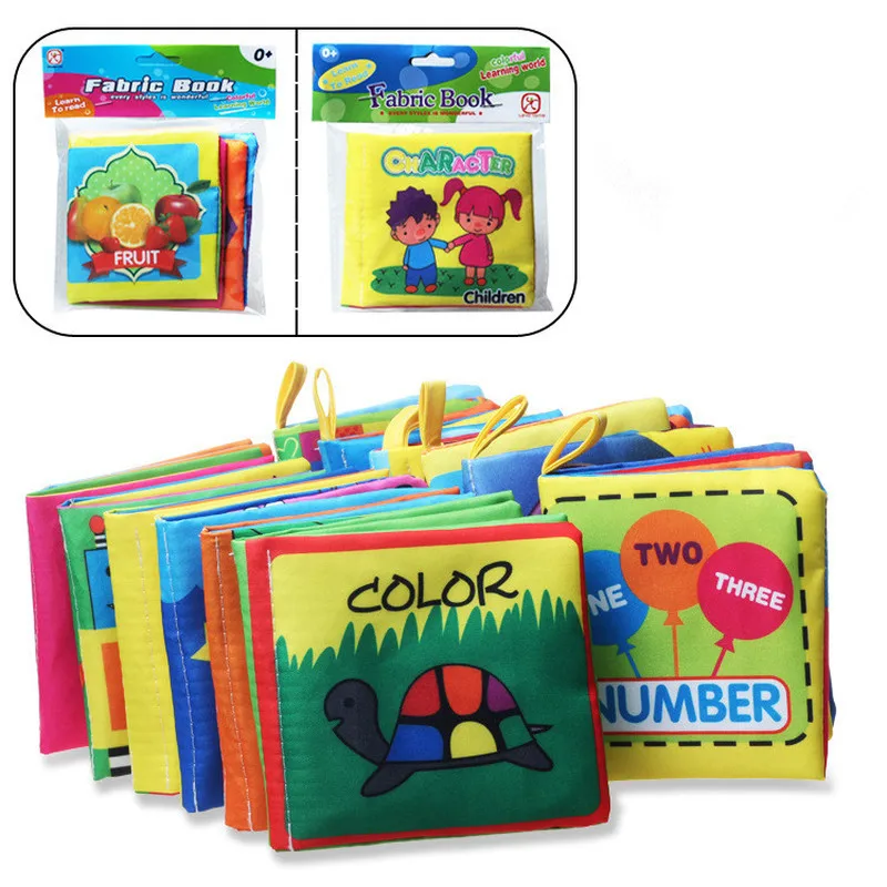 

Baby Toys Soft Cloth Books Baby Intelligence Development Infant Educational Stroller Rattle Toys Baby Toys