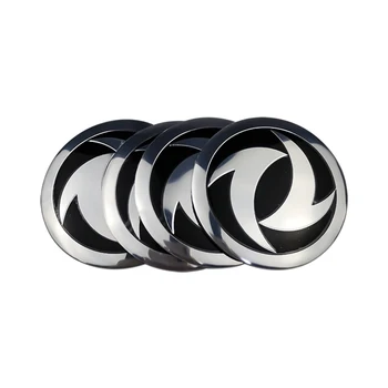 

For Dongfeng Logo Car Tires Axis Emblem Rim Stickers Decal for Dongfeng Fengshen AX7 AX7 ECS L60 Lcar Peugeot Fengxing T5 M6 M7