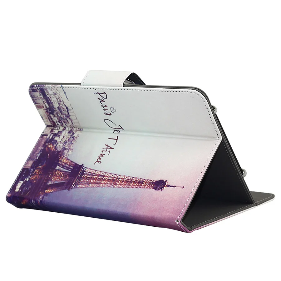 7'' Universal Case for 7 inch Tablet PC Printed Leather Flip Case Stand Cover For iPad mini Amazon Fire HD 7 Samsung Tab A 7 (122)
