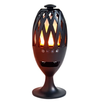 

TWS Simulation Flame Light Wireless Bluetooth Speaker Creative Mini Outdoor Portable Light Small Speaker