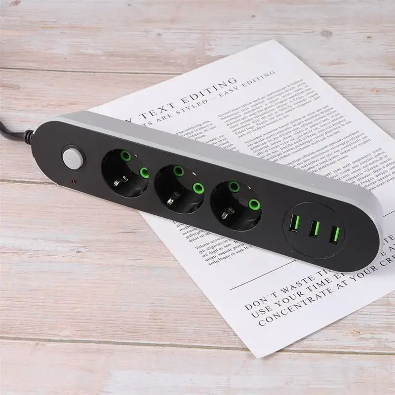 3USB порты бытовой преобразователь питания AC адаптер питания штепсельная вилка зарядное устройство с европейской вилкой для зарядки мобильных телефонов компьютеров