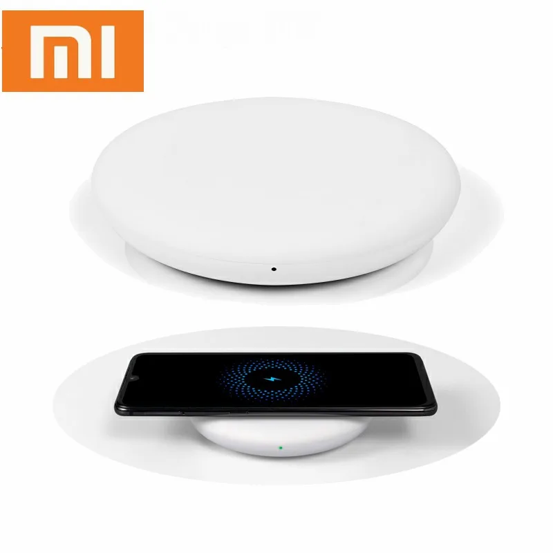 Оригинальное Беспроводное зарядное устройство Xiao mi 20W Max для mi 9(20 W) mi X 2 S/3(10 W) совместимый мобильный телефон Qi EPP(5 W) многоразовый безопасный