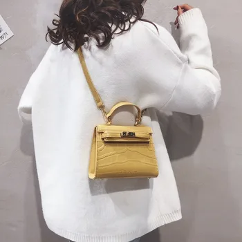 

Mini Messenger Small Bag Crocodile Mini Bags Hand Bag 2020 New Shoulder Bag