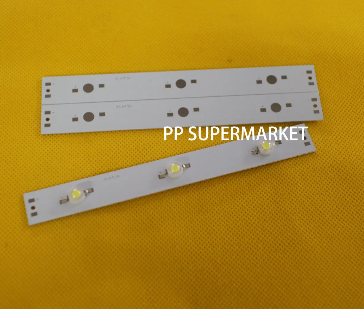 140 мм x 16 мм алюминиевый PCB монтажная плата для 3x1 Вт, 3 Вт, 5 Вт Светодиодный в серии