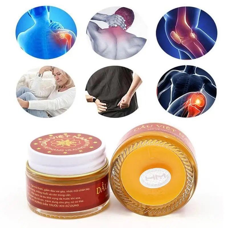 

Vietnamese Active Cream Sciatic Nerve Joint Pain Back Pain Bruises Cream Insect Stings Itch Back Ache Tiger Balm Ointment