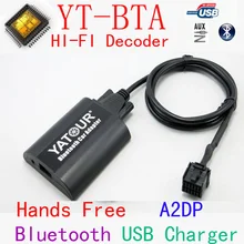 Yatour BTA Bluetooth Hands Free Call Smart Phone A2DP Car kits For Ford (Europe 1994-2004 ) 12 pin Series focus mk1