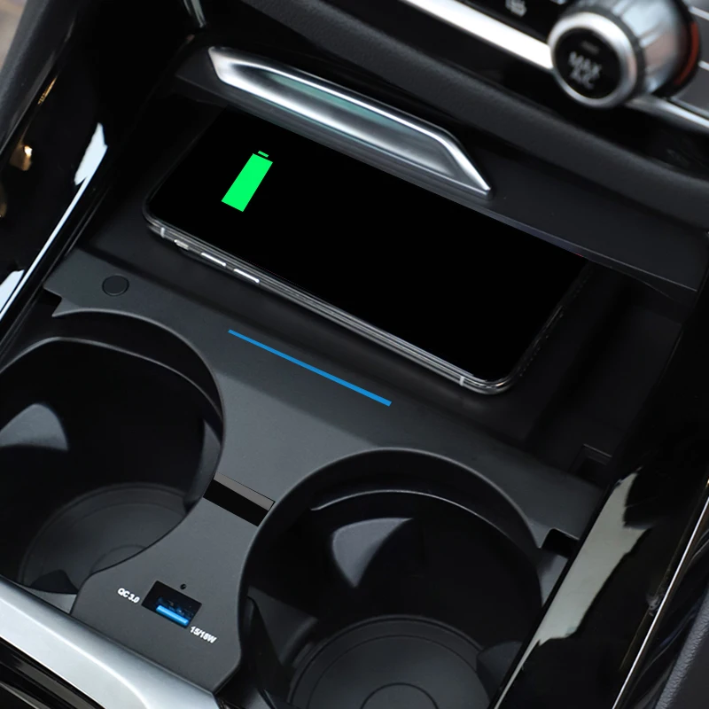 15w car QI wireless charger wireless phone charger for BMW X3 X4 G01
