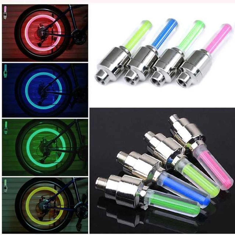 vuurwerk Land Brandweerman Wasafire 100 Stks/partij Neon Fiets Licht Mini Led Fietsverlichting Fietsen  Mtb Wiel Mondstuk Ventiel Glow Stick Lamp groothandel|Fietslicht| -  AliExpress