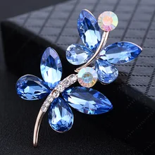 Осень и зима стиль lisskin ya креативный корейский цветок корсаж изысканный K9 Материал Бабочка Брошь лист-ткань