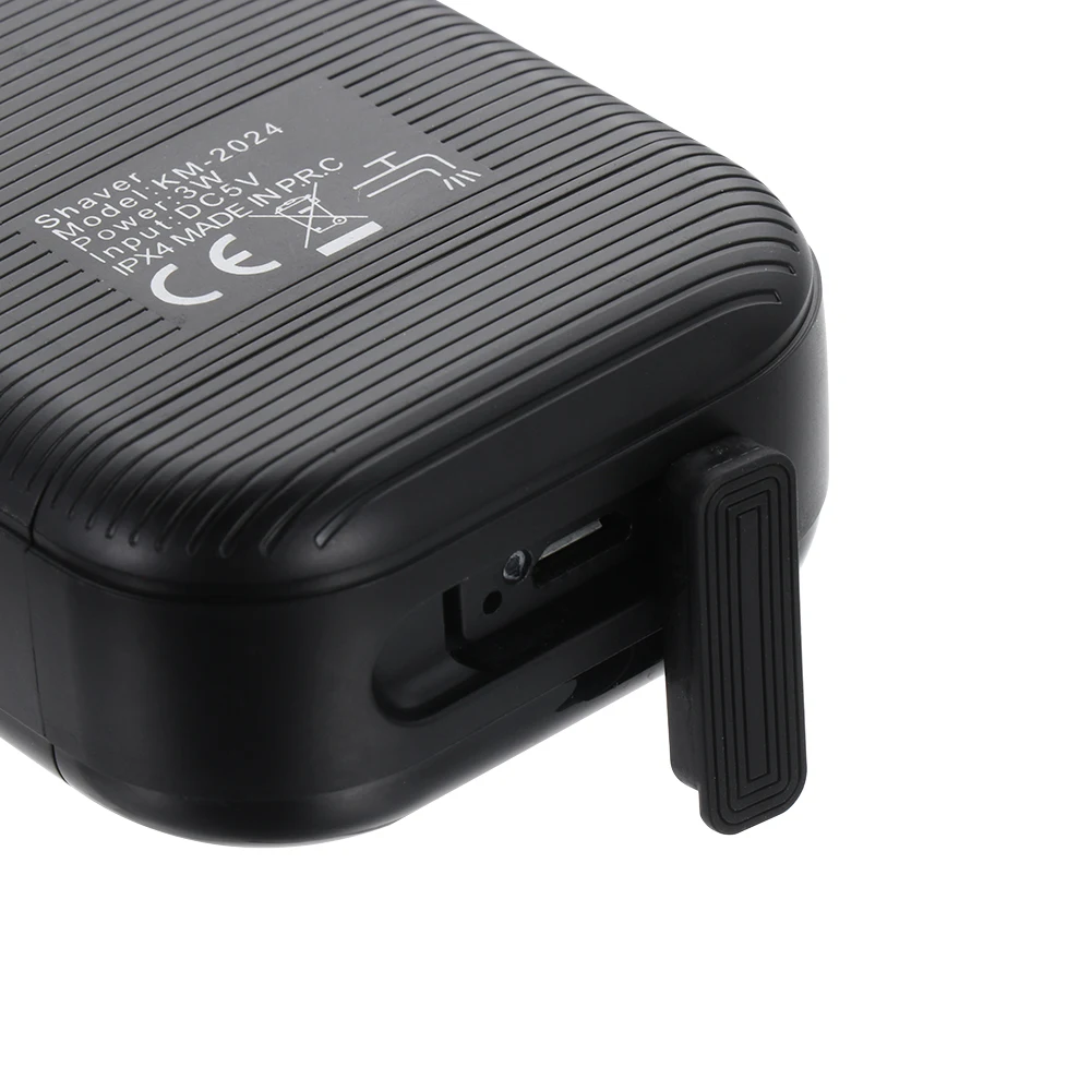 Мужской триммер для лица, моющийся, зарядка через usb, двойное возвратно-поступательное лезвие, бритвенный станок для бороды
