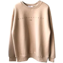 Cheap 2020Sweater big size Women Autumn Long sleeve Letter printing pattern tops Round neck fashion Casual women clothing