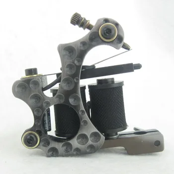 

One Professional Top Tattoo Machine Gun For Kit Power Tattoo Tools Supply 10 Wrap Coils TTM20