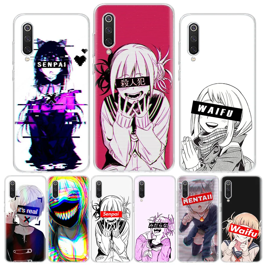 Anime Girl Waifu Sugoi Custodia Per Telefono Senpai Per Xiaomi Mi 13 10 12 Lite 11T 11I 11 Ultra 12T Pro 12X 5G 10T 9T 9 8 6X 5X A1 A2 Capa