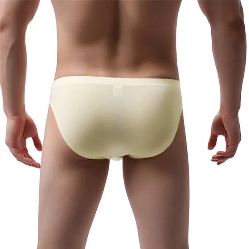 Fashion Soft Briefs Men Sexy Underwear Knickers Shorts Underpants Home Triangle Pants Panties #2l29 (32)