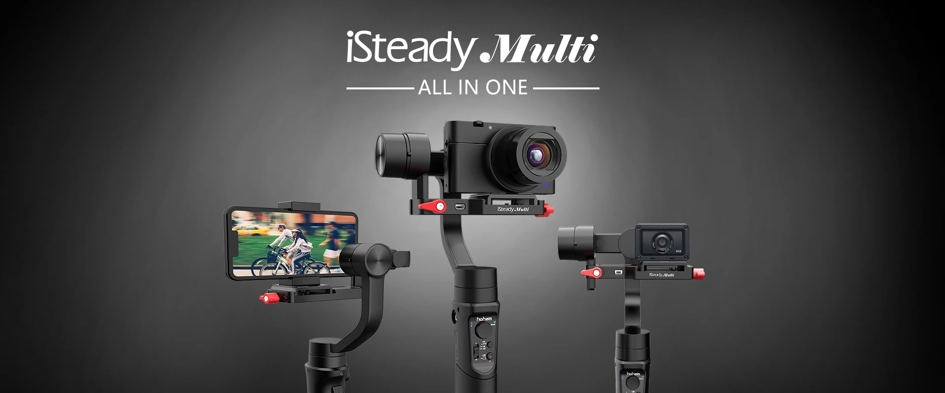 Hohem iSteady Multi Gimbal все-в-одном 3-осевой Ручной Стабилизатор для sony компактный Камера RX100 серии/экшн Камера/смартфон