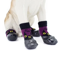 4 шт. Обувь для собак, ботинки, водонепроницаемые носки для щенков, Нескользящие уличные носки для ног, маленькие, средние, большие, грязезащитные носки для собак, h2 11