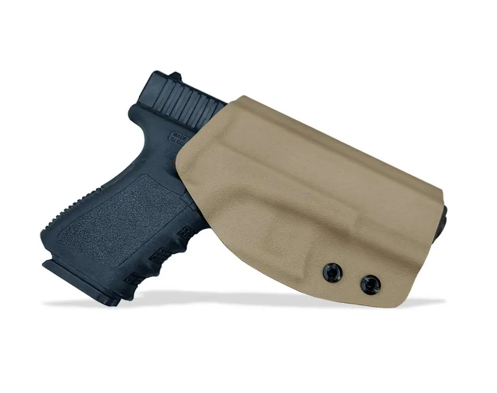 Tan - Right Hand BBF Make OWB KYDEX кобура подходит для: Glock 19 19x23 32 17 22 3125 26-27 33 30s кобура для пистолета пояс Вне носить кейс для пистолета чехол - Цвет: Tan - Right Hand