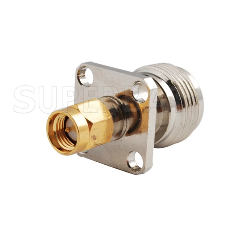 SMA Male to N Female RF Coaxial Connector Adapter