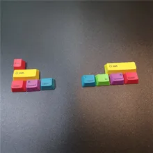 Corante sub mac adicionar no jogo teclado mecânico dyesub keycap topo impressão add-on kit pbt keycap comando opção tampa oem altura