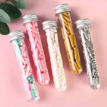 

INS Colored Candy Cake Baking Decoration Sugar Stick Birthday Cake Sprinkles Decoration Sugar Beads Gold Needle Silver Sticks
