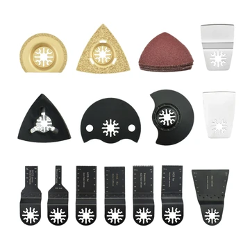 

38-Piece Multi-Tool Accessory Kit Mix Oscillating Saw Blades for Sanding, Grinding, Polishing and Cutting
