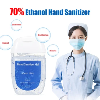 

30ml Hand Sanitizer 70% Ethanol Antibacterial Hand Gel Refreshing Gel Disinfection Hand Sanitizer Moisturizing No-wash Waterless