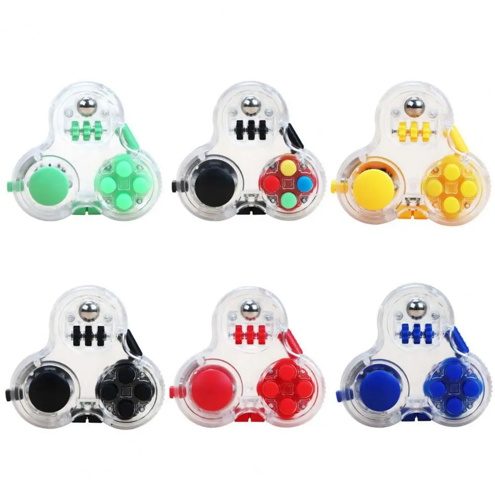 Fidget Pad Toys Anti Stress Relief Vibrant Color Finger Flexibility Hand Toys Fidget Pad for Adult Children Relax