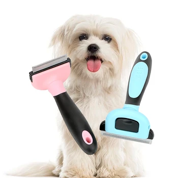 

Pet Hair Shedding Trimmer Comb for Cats Dogs Pet Dog Cat Hair Removal Brush Comb Furmins Pet Brush Grooming Tool Detachable