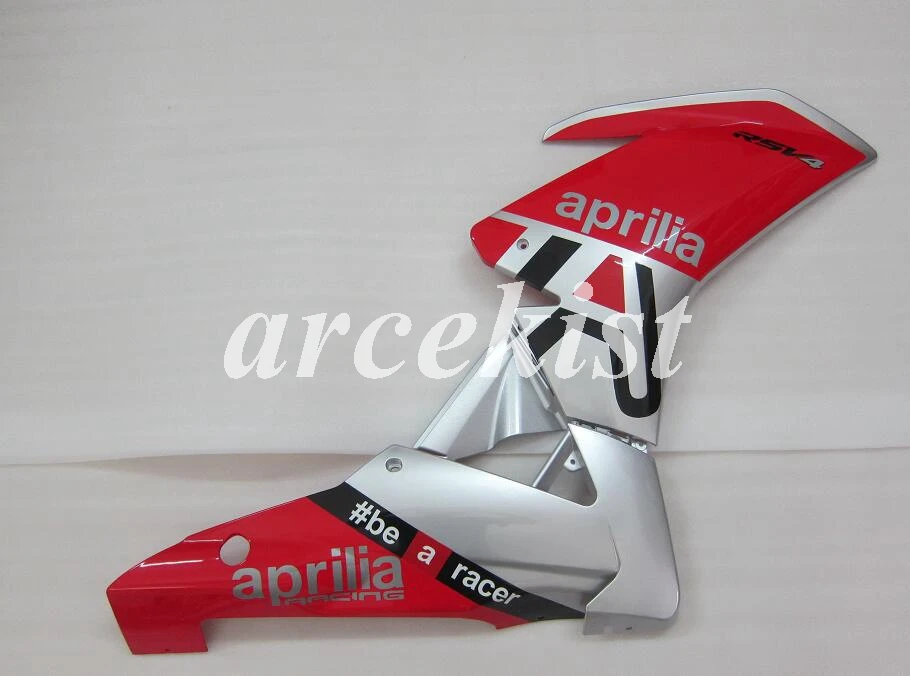 OEM качество литья под давлением ABS обтекатель комплект подходит для Aprilia RSV4 1000 2009- 09 10 11 12 13 14 красный серебристый зеленый