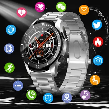 

Full Touch Screen SmartWatch Women Men Always Light-on Smart Watch Bluetooth Electronics Fitness Tracker Clock For Android IOS