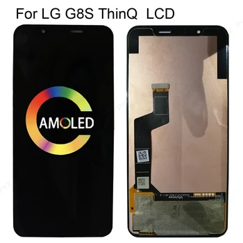 

6.21"Amoled For LG G8s ThinQ LCD Touch Screen Digitizer Assembly For LG G8s Display Replacement G8 S LMG810 LM-G810 LMG810EAW