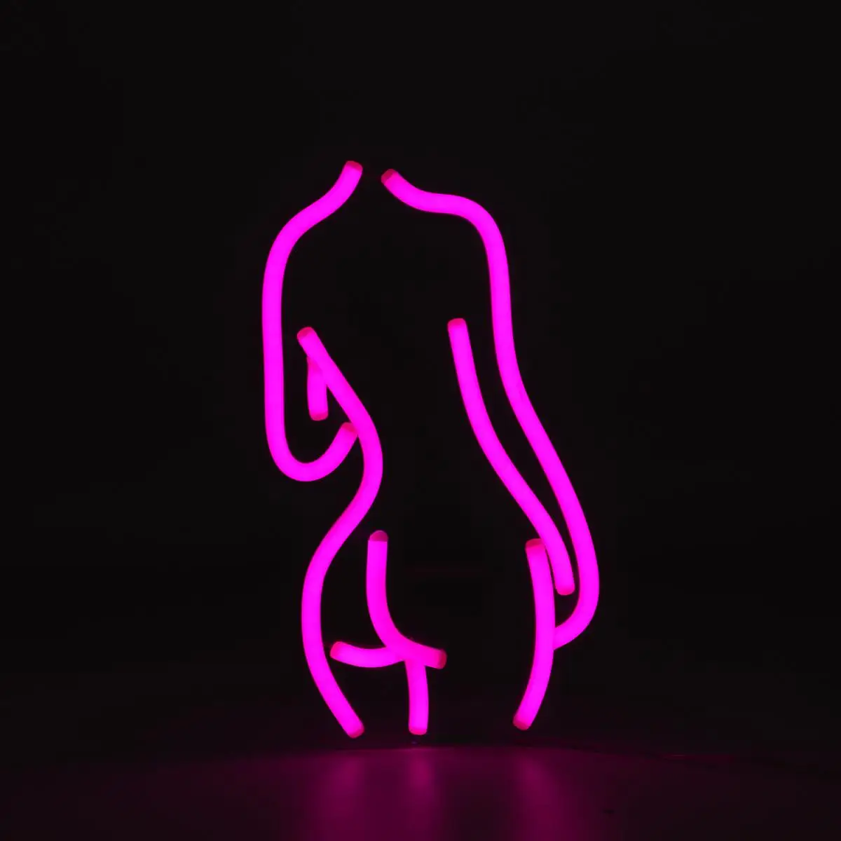 

Pink Lady LED Neon Sign Light Hanging Store Visual Artwork Lamp Lighting Bulbs Home Bar Party Wall Decoration 110-220V 20W